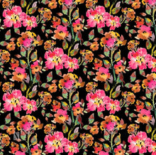 Load image into Gallery viewer, Hot Pink Floral Tichels (Square w/ grip + Pretied w/ grip)*