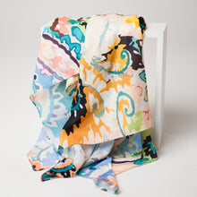 Load image into Gallery viewer, Rainbow Paisley Tichels (Square,Pretied,Open-back Pretied)