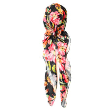 Load image into Gallery viewer, Hot Pink Floral Tichels (Square w/ grip + Pretied w/ grip)*