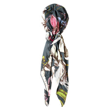 Load image into Gallery viewer, Fantasy Garden Floral Tichels (Square (w/ grip) + Pretied (w/ grip)*