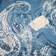 Load image into Gallery viewer, Denim Paisley Tichels (Square w/ grip + Pretied w/ grip)*