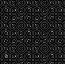 Load image into Gallery viewer, Black + White Bold Floral Tichels (Square w/ grip + Pretied w/ grip)*