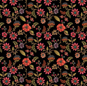 Fall Floral Tichels (Square w/ grip + Pretied w/ grip)*