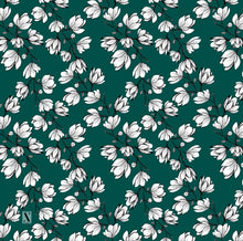 Load image into Gallery viewer, Emerald Floral Tichels (Square w/ grip + Pretied w/ grip)*